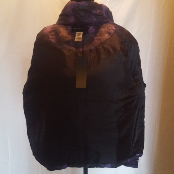 Know One Cares tie dye puffer jacket - Picture 8 of 8